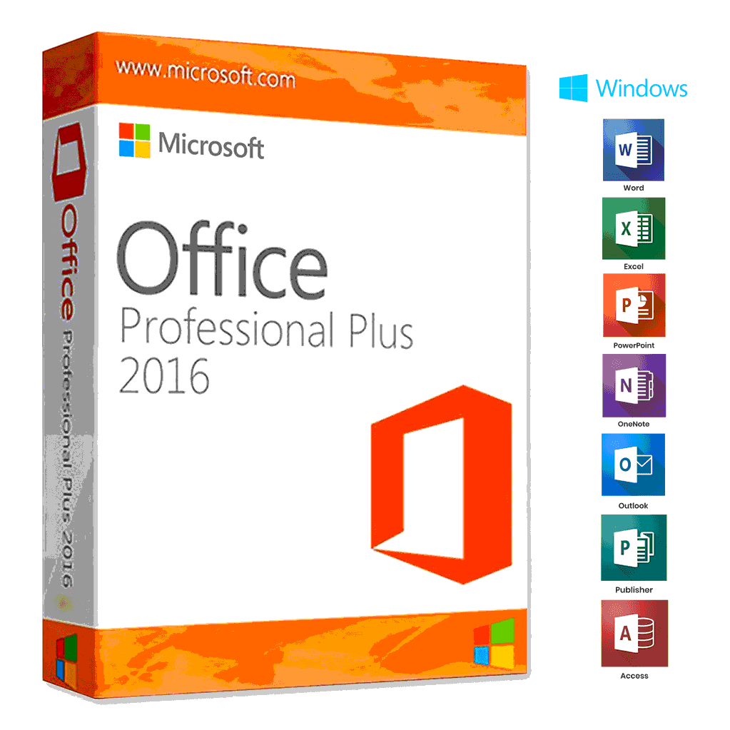 Office 2016 Pro Plus Retail FPP Kurumsal Dijital Lisans